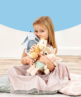 Winnie Pooh Bear & Friends Soft Toy Comforters Disney 