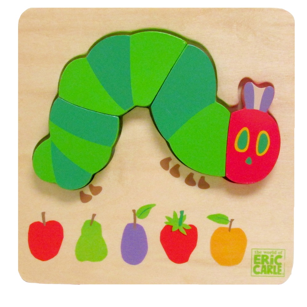 HC96591 - VHC Wooden Caterpillar Puzzle