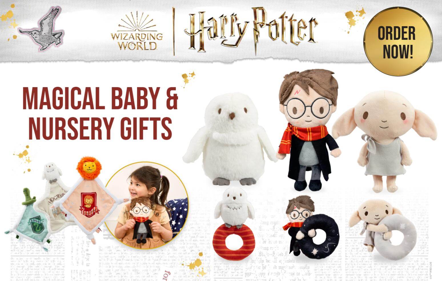 Harry Potter range order now