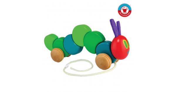 Personalised pull along caterpillar sales