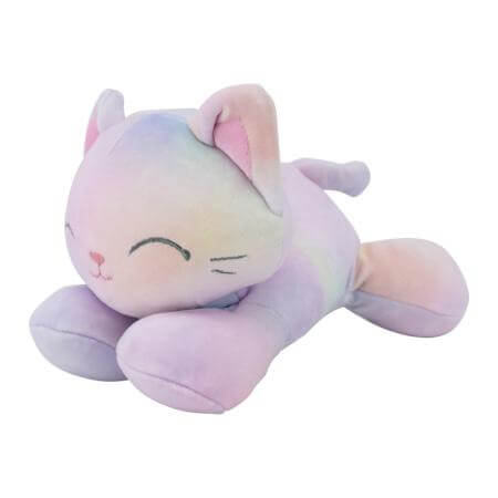 Purple cat stuffed animal outlet