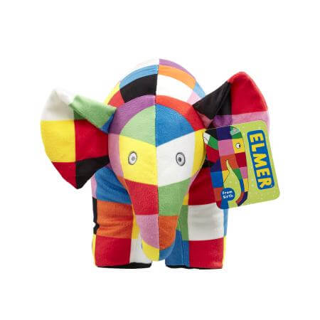 Elmer on sale soft toy