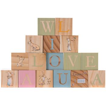 Guess How Much I Love You Wooden Picture Blocks