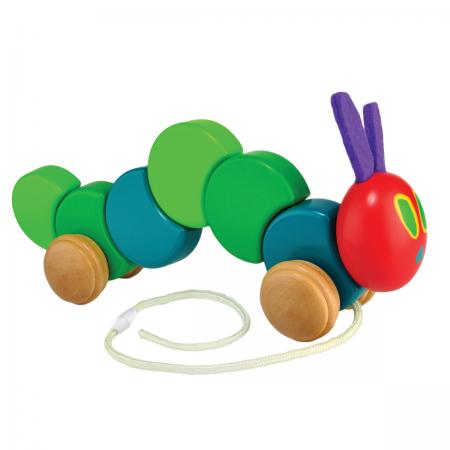 Very Hungry Caterpillar Wooden Pull Along