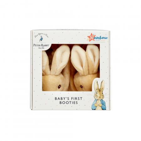 Rainbow Designs Peter Rabbit First Booties Set Gift Boxed