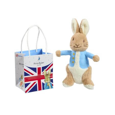 Peter Rabbit in Union Jack Bag
