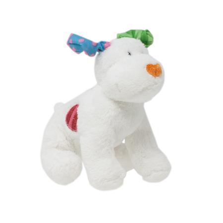 Snow dog cuddly toy outlet