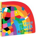 My First Elmer Rainbow: Shaped Board Book