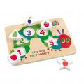 Tiny & Very Hungry Caterpillar Wooden Shape Puzzle