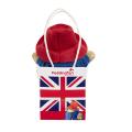 Classic Paddington Bear in Union Jack Bag