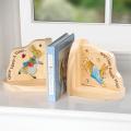 Beatrix Potter Wood Bookends