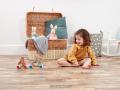 Peter Rabbit Wooden Pullalong