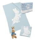 Peter Rabbit Signature Knitted Blanket with soft toy