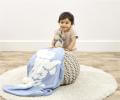 Peter Rabbit Signature Knitted Blanket with soft toy