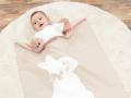 Flopsy Bunny Signature Knitted Blanket with soft toy