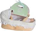 Carry Cot with Baby Grace with Bottle & Blanket