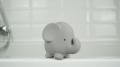 Elephant  - Natural Rubber Teether Rattle & Bath Toy