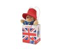 Classic Paddington Bear in Union Jack Bag